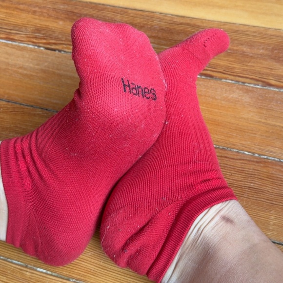 Used worn athletic socks